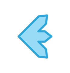 Left Direction Arrow Icon For Your Project