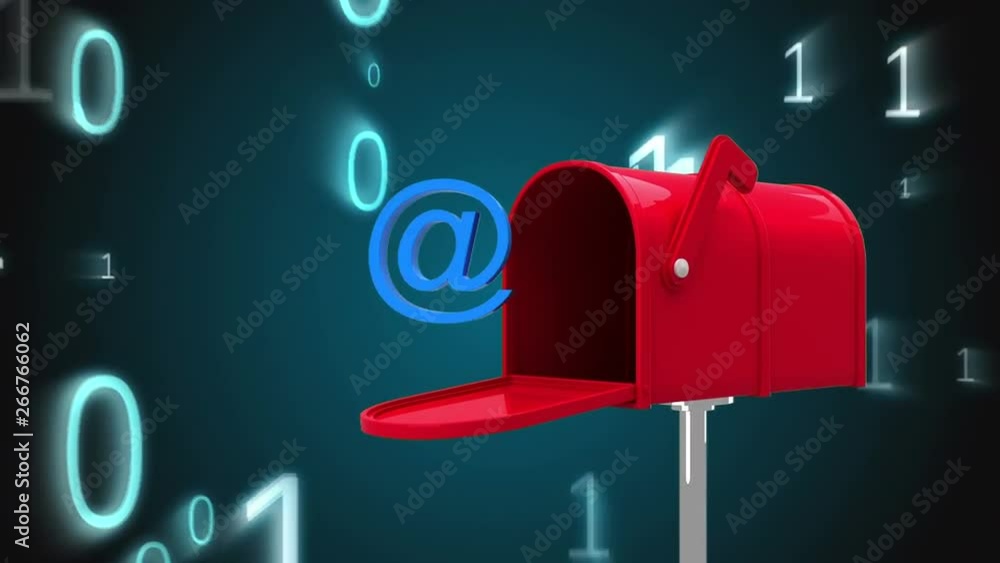 Poster mailbox and binary codes