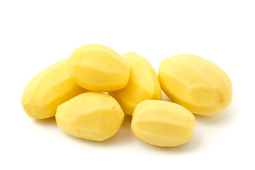 Geschälte Kartoffeln