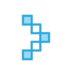 Fototapeta premium Right Direction Arrow Icon For Your Project