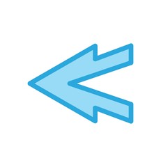 Left Direction Arrow Icon For Your Project