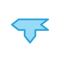 Left Direction Arrow Icon For Your Project