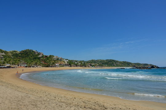 Mexico south pacific beach