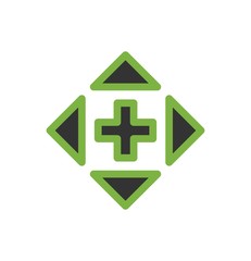 Complex Direction Arrow Icon For Your Project