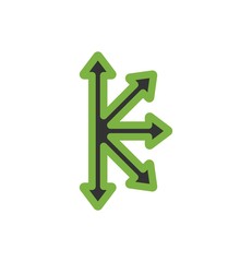 Complex Direction Arrow Icon For Your Project