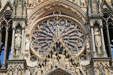 Obraz premium Reims, la cattedrale di Notre-Dame - Francia