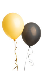 helium balloons isolated