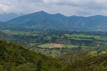 LANDSCAPE OF MOUNTAINS OF COLOMBIA
