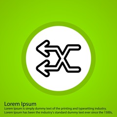 Left Direction Arrow Icon For Your Project