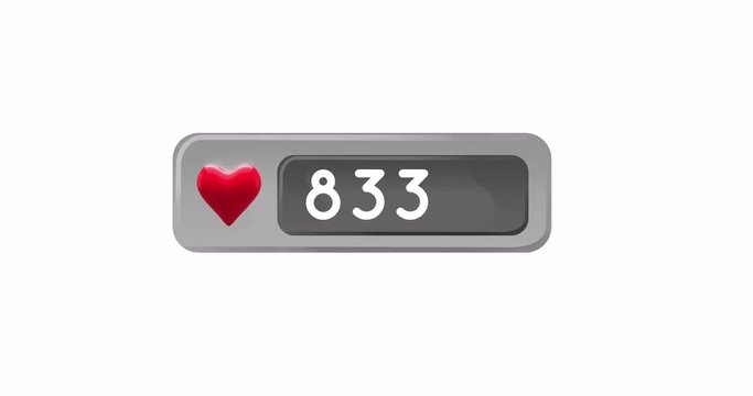 Increasing number of likes or hearts 4k