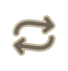 Double Direction Arrow Icon For Your Project