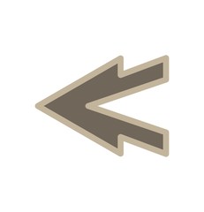 Left Direction Arrow Icon For Your Project