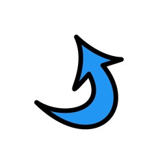 up arrow icon for your project