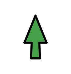 up arrow icon for your project