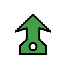 up arrow icon for your project