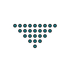 down arrow icon for your project