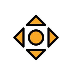 Complex Direction Arrow Icon For Your Project