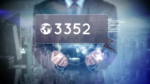 Increasing number of notifications on social media