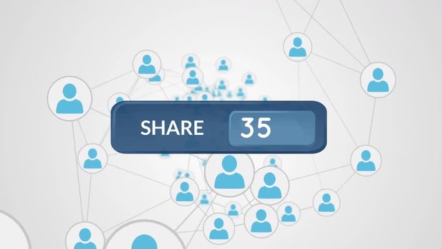 Increasing number of shares online