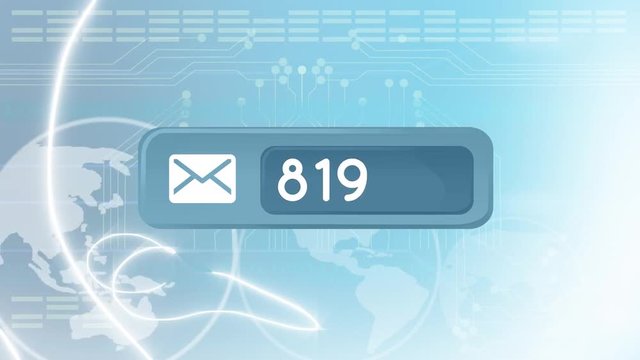 Message notification increasing