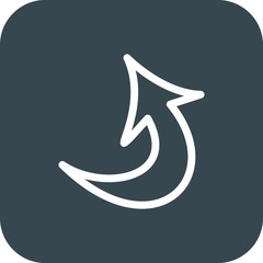 Left Direction Arrow Icon For Your Project