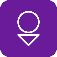 Down Direction Arrow Icon For Your Project