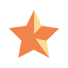 Obraz premium star price isolated icon