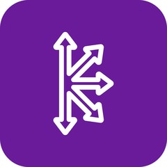 Complex Direction Arrow Icon For Your Project