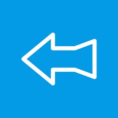 Left Direction Arrow Icon For Your Project