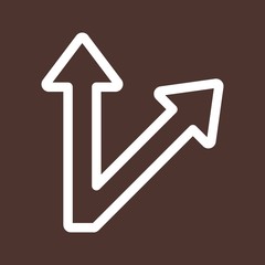 Double Direction Arrow Icon For Your Project