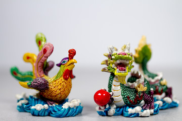 Fototapeta na wymiar Feng shui figurines
