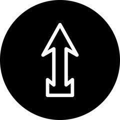 Up Direction Arrow Icon For Your Project