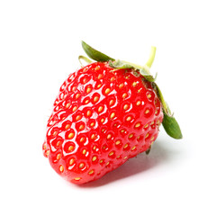 Strawberry isolated on white background. Clipping Path