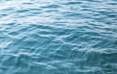 Teal blue ocean view
