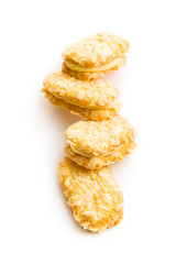 Sweet biscuits dessert.