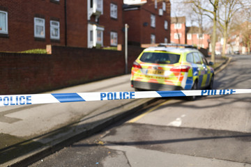Police Line Crime Scene do not cross.
