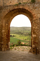 Fototapeta na wymiar Magliano in Toscana, Grosseto