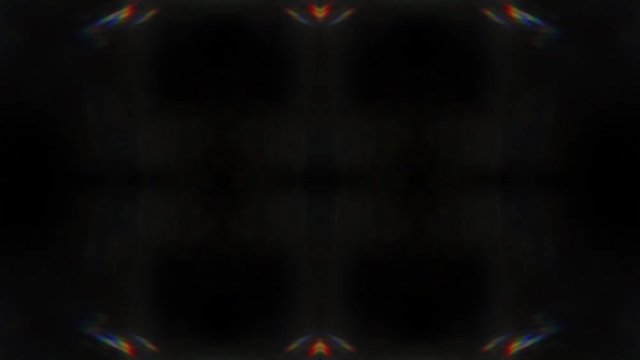 Kaleidoscope dynamic nostalgic fashion glittering background. 