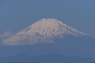 Sightseeing in Japan Mt.Fuji and Enoshima / Taken at Zushi-city Kanagawa Prefecture.