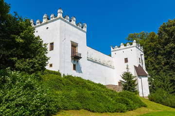 White Castle. Slovak  Manor house. Strazky. Slovakia
