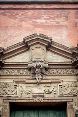 Fototapeta na wymiar Italian renaissance door frame