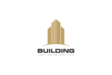 building logo and icon vector Illustration design template