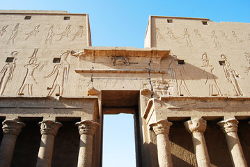 The great Temple of Edfu, Nubia, Egypt  