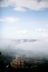 Obraz premium old church in tuscany