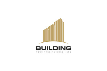 building logo and icon vector Illustration design template