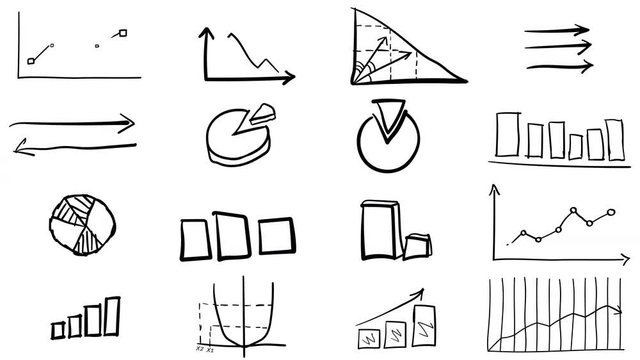 Animation hand drawn infographic