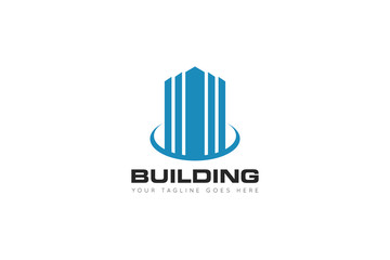 building logo and icon vector Illustration design template
