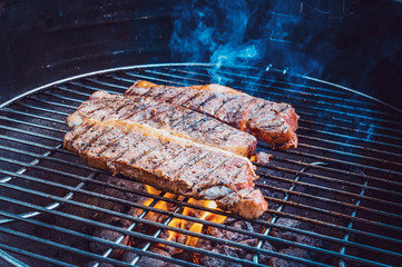 Steak Grillen / Entrecote