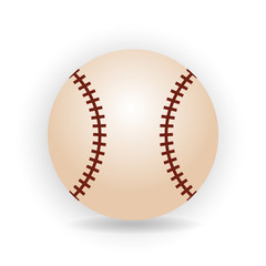 Baseball bal. Vector
