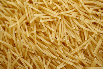 Durum wheat pasta noodles